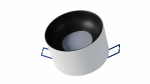 Ceiling lighting point fitting CASA cast round Fixted white